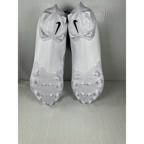 Size 15 Wide Nike Vapor Edge Pro 360 2 Carbon Football Cleats Mens White Black - Picture 7 of 7